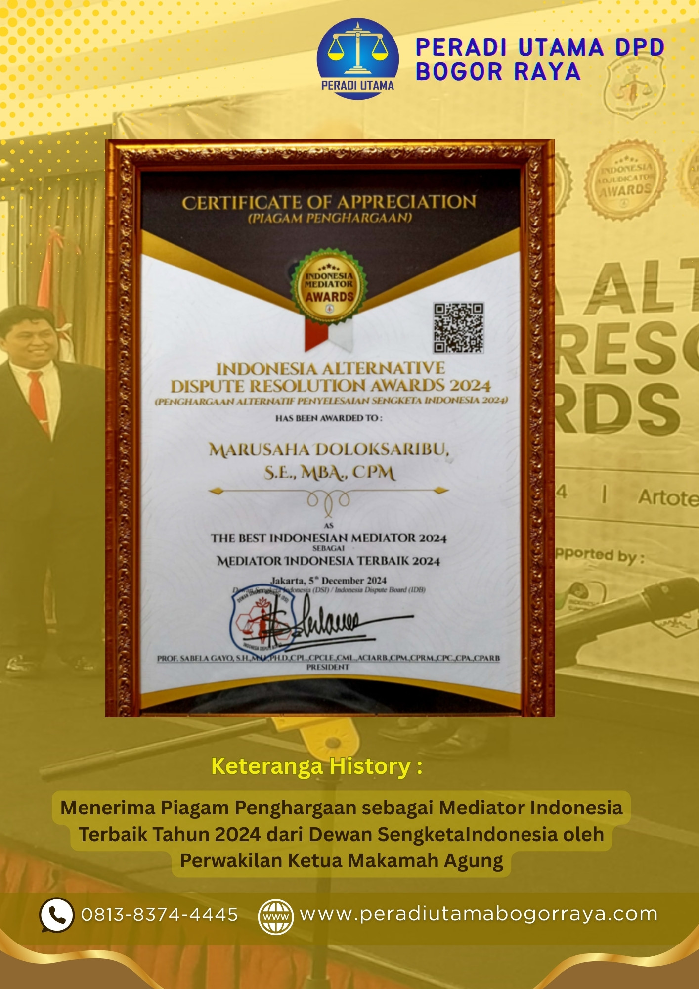 Dokumentasi Peradi Utama DPD Bogor Raya