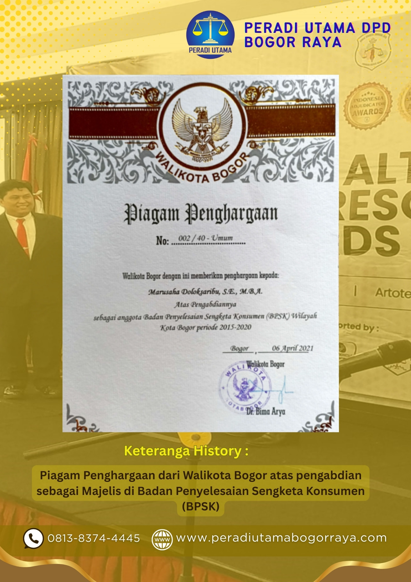 Dokumentasi Peradi Utama DPD Bogor Raya